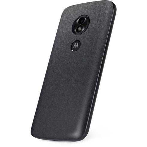 Specialty Vinyl Brushed Steel Texture Moto E5 Play Skin